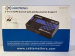 Cable Matters 3-port Hdmi Switch With 4k Resolution Support New. Fixed Price $16.99.