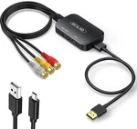 Rca To Hdmi Adapter,viagkiki Av Converter,rca Female Converter Black. Fixed Price $18.99.