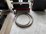 Straightwire Straight Wire Black Silc Reference Level Speaker Cables 8 Foot Pair. Fixed Price $500.00.