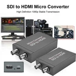 2x Sdi To Hdmi +sdi Mini Hd Video Micro Converter 1 2 Audio Format Detection. Fixed Price $65.61.