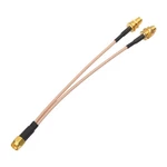 Superbat Sma Splitter Male To Dual Female Cable 15cm For Wifi Antenna. Fixed Price $9.29.