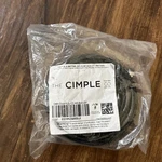 The Cimple Co Coaxial Cable, 25 Ft, Weatherproof Rubber Boot, Indoor/outdoor. Fixed Price $20.00.