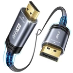 Jsaux 4k Displayport To Hdmi Cable Adapter 10ft, Dp Male Grey. Fixed Price $21.99.