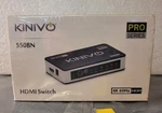 Kinivo 550bn 4k 60hz Hdr 5-port Hdmi Switch Pro Series - New In Box 550bn1852096. Fixed Price $52.00.