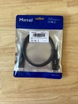 Moread Displayport To Cable, 3 Feet, Black Display Port Cable. Fixed Price $8.00.