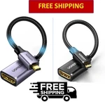 Ugreen Micro Hdmi Male To Female Adapter Supports 4k 3d 1080p, 0.8ft. Fixed Price $14.99.
