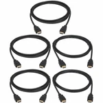 Eaton P5680065pk 6ft Hdmi Cable M-m 4k 4:4:4 Black 5 Pack. Fixed Price $45.07.