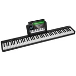 88 Key Folding Keyboard Piano, Bluetooth & Midi, Portable Electronic Digital Fol. Fixed Price $283.47.