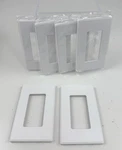Elegrp Screwless Wall Plate 6 Pack White New. Fixed Price $15.00.