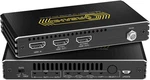8k 60hz 4k 120hz Hdmi 2.1 Splitter 1 In 2 Out,48 Gbps,hdcp 2.3,supports Black. Fixed Price $131.77.