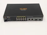 Hpe Aruba 2530f 8g Poe+ 2sfp (j9774a) 8 Port Layer 2 Managed Switch - No Adapter. Fixed Price $49.99.