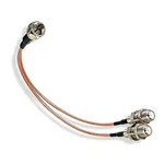 F-type Rg6 Splitter Coax Cable, 75ohm F Male To Dual 20cm-7.87in. Fixed Price $22.99.