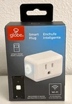 Globe Wi-fi Smart Outlet Plug, Wifi Automation White- New In Box. Fixed Price $11.90.