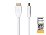 Monoprice 4k Certified Premium High Speed Hdmi Cable - 4k60hz, 6 Ft, White. Fixed Price $19.41.