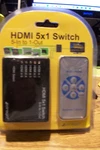 Cirago Hdmi 5 In 1 Switch Ir Remote Control Digital Audio Plug And Play, New. Fixed Price $16.00.