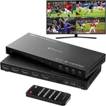 4k Hdmi Multiviewer Switch 4x1 With Pip, Portta Quad Multi Viewer Seamless. Fixed Price $178.00.