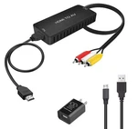 Hdmi To Rca Converter Adapter Composite Video Audio Pal/ntsc Pc Laptop. Fixed Price $27.46.