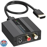 Xptsfdu Hdmi Arc Adapter 4k60hz Audio Extractor With 3.5. Fixed Price $39.85.