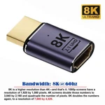 Cablecc Hdmi Male To 2.1 Female Uhd Extension Gold Converter Adapter 8k. Fixed Price $7.99.