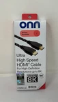 Onn Ultra High Speed 4k 120hz Hdmi Hdr Cable 48gbps Hd 8k 6ft.. Fixed Price $12.50.