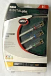 Rca 9 Ft Cable Component Video Satellite Hdtv Dvd A/v Receiver Gold Plated New. Fixed Price $12.75.