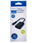 Philips Usb-c To Hdmi Adapter - Black. Fixed Price $11.99.