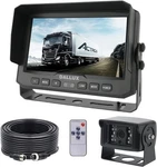 7" 1080p Ahd Wired Reverse Rear View Backup Camera System, Waterproof.... Fixed Price $124.52.