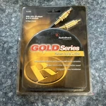 Radio Shack Gold Series 12 Ft. Stereo Audio W/ S-video Cable. Fixed Price $10.75.