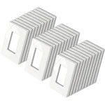 Bestten 30 Pack 1 Gang Screwless Wall Plate, Uswp4 Off White Series, Decorator O. Fixed Price $57.13.