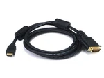 Monoprice Hdmi To Dvi-d Dual Link M1-d (p&d) Cable - 6 Feet, Black,gold. Fixed Price $22.62.