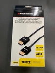 Monster Ultra Slim High Speed 4k 10ft. Hdmi Cable With Ethernet Jhiu0011. Fixed Price $18.00.