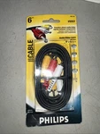 Phillips 6' Audio Video Cable Ph61106 New In Package. Fixed Price $9.98.