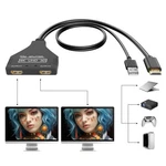 Batu Hdmi Splitter 1 In 2 Out 4k 30hz Cable 2.0 Male To Dual Female With.... Fixed Price $17.09.