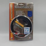 Monster Cable Video 3 Mv3cv-2m 6.6ft Ultra-high Performance Rca Nob. Fixed Price $13.29.