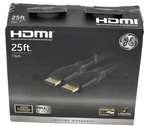 Ge 25ft 4k/ultrahd High Speed Hdmi 2.0 Cable W/ethernet Gold-plated Connectors. Fixed Price $22.18.