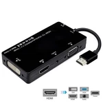 4 In 1 Hdtv To Vga/audio/hdtv Video/dvi Dongle Adapter Multiport Splitter. Fixed Price $19.99.