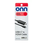Onn 4k Usb-c To Hdmi Cable 6 Feet Uhd Resolution - Black. Fixed Price $14.61.