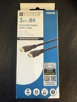 Utilitech 8k Hdmi To 3-ft Black Ultra High Speed Cable. Fixed Price $7.50.