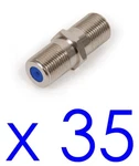 F81 3ghz Barrels Connector Rg6 Coax High Frequency Cable Splice Adapter Coupler. Fixed Price $12.45.