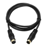 Meccanixity S Video Cable 3.3ft, Mini Din 4 Pin S-video Male To Female Gol. Fixed Price $11.85.