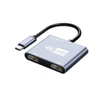 Hdmi Splitter For Dual Monitors Usb-c To Adapter 4k 6... Fast Usa Ship. Fixed Price $33.32.