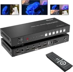 4k Hdmi Quad Multi-viewer 4x1, Yinker 4 In 1 Out Switcher To Scree. Fixed Price $149.99.