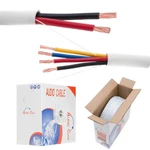 Speaker Cable 12 14 16 18 Awg Gauge Cl2 In Wall Audio Wire 50ft-500ft White Lot. Fixed Price $103.18.