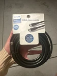 Philips 15ft (4.5m) Rg6 Coax Cable - Black. Fixed Price $9.99.