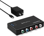 Portta Component To Hdmi Converter, Ypbpr Black. Fixed Price $28.22.