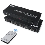 4k Hdmi Switch Splitter 2 In 4 Out, 60hz 2x4 Matrix W.... Fixed Price $62.01.