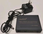 Viewhd Hdmi 1x2 Splitter W/ Audio Extractor Model Vhd-1x2hsaci. Fixed Price $74.95.