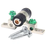 Coax Grounding Block, F Pin Female Coaxial Ground Block For Cable, Sate. Fixed Price $14.05.