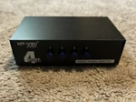 Mt-viki 4-way Rca Switcher 4-port Av Selector Box Composite Video Audio Switch. Fixed Price $30.00.