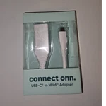 Onn. Usb-c To Hdmi Adapter White Connect Onn Wiawht100008322. Fixed Price $11.99.